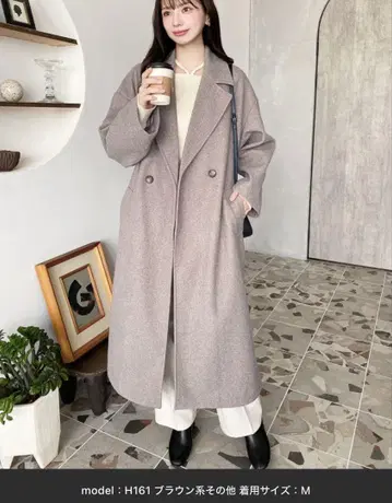 롱 코트 M