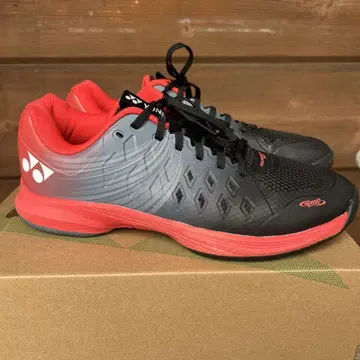 YONEX 테니스화 블랙/레드 25.5cm