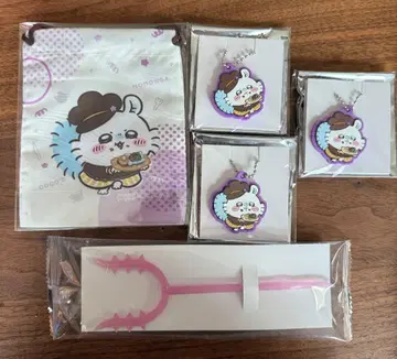 치이카와 코스 모몽가 복조리 러버 키링