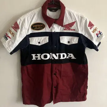 VANSON x HONDA 트윌 셔츠