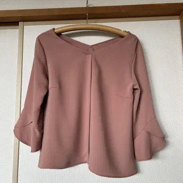 마이 스트라다 칠부 소매 블라우스 거의 새상품