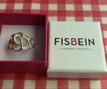 사쿠라다 파밀리아 샵 구매 FISBEIN 실버 반지 겹침 디자인