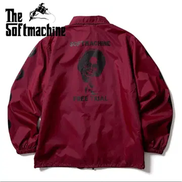 [ 미사용 새상품 ] SOFTMACHINE 나일론 자켓 버건디 XL