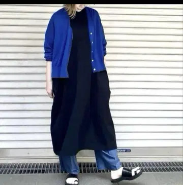 저널 스탠다드 럭스 코튼 텐지쿠 V넥 가디건