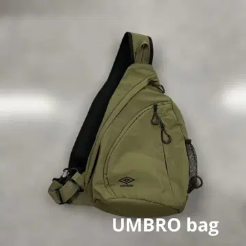 umbro 원 숄더 백 올리브 그린