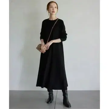 슬로브 이에나 워셔블 플레어 원피스