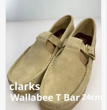 [새상품급] clarks Wallabee T Bar 왈라비 T바 24cm