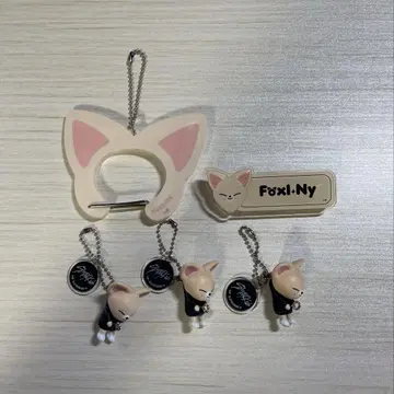 straykids 아이엔 foxiny 폭시니 가챠 네임 카라비너