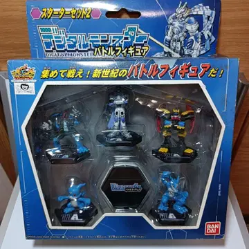 디지털 몬스터 배틀 피규어 스타터 세트 2 BANDAI