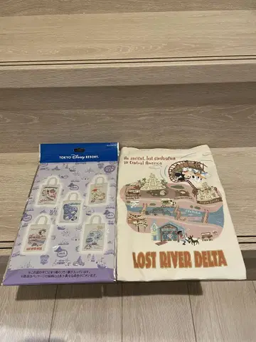 도쿄 디즈니 리조트 토트백 로스트 리버 델타