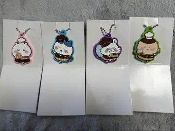 코코스 치이카와 (먼작귀) 러버 키링 치이카와 하치와레 밤만쥬 모몽가