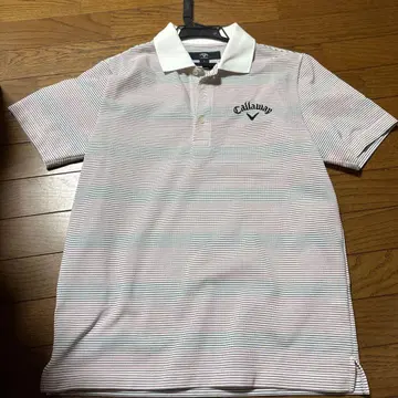 Callaway 스트라이프 피케 셔츠