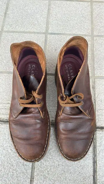 클락스 데저트 부츠