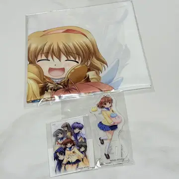 key 25th 복권 CLANNAD 클라나드 아크릴 스탠드 천 포스터