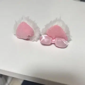 마리짱 헤어 클립 고양이 귀