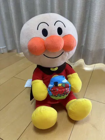 돌격! 호빵맨 사이좋은 소품함 봉제 인형 LL '호빵맨'