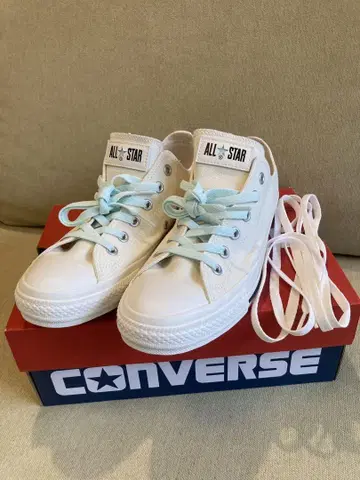 CONVERSE ALL STAR 화이트 스니커즈