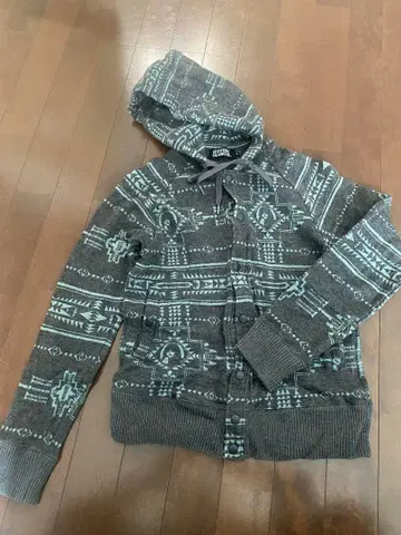 HYSTERIC GLAMOUR 기하학 패턴 후드티