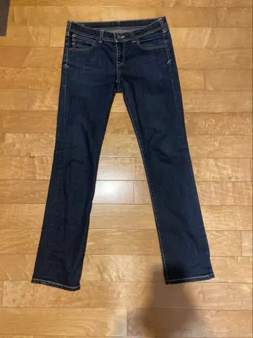 에비수 x 푸마 콜라보 청바지 데님 EVISU 슬림핏