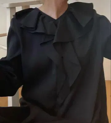 안미누 프릴 롱 원피스