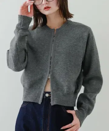 한정판 가격 인하!! 센스 오브 플레이스 프론트 후크 스트레치 가디건