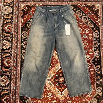 graphpaper Selvage Denim Two Tuck Pants
