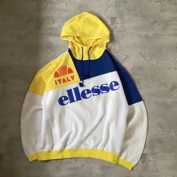 ellesse 엘레쎄 후드티 후디 화이트