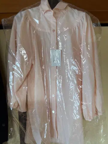 미사용품 시마리 둥근 카라 반팔 셔츠