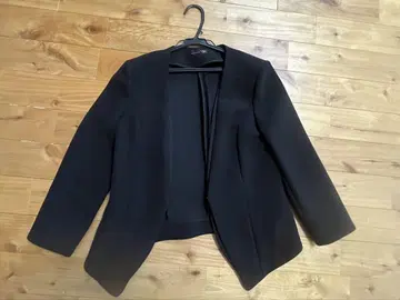 JY 노카라 자켓 블랙