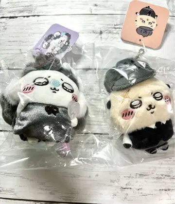 새상품 2개 세트 계절이다몽 마스코트 랏코 모몽가 치이카와 (먼작귀)