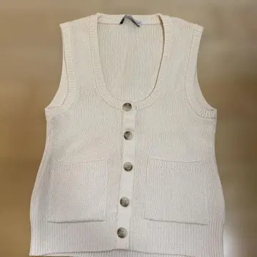 ZARA 여성용 니트 베스트 M 사이즈 새상품