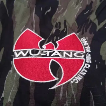 90s US 구제 의류 WU-TANG 1996 카모플라쥬 아우터