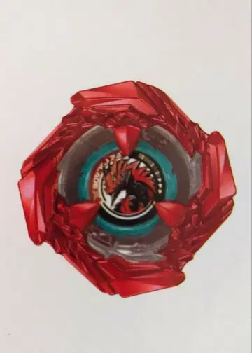 베이블레이드 X 코발트 드레이크 메탈 코트: 레드 블레이드