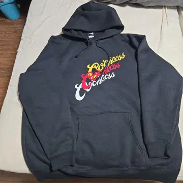 RUTHLESS 블랙 후드티 XXXL VISE