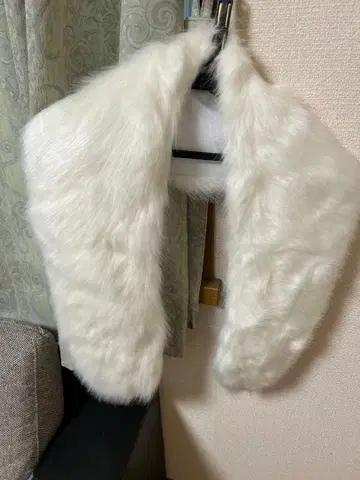 성인식 인조 모피 숄