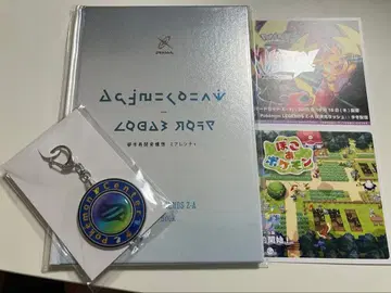 Pokemon LEGENDS ZA 아트북 & 키스톤풍 키링