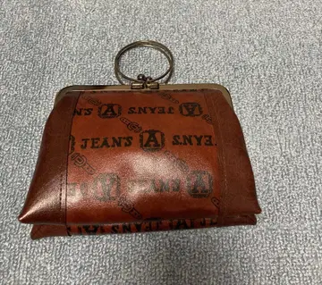 가죽 클러치백 구제 의류 앤티크 브라운