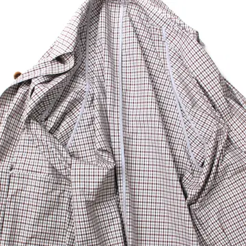 AURALEE FINX WEATHER CLOTH CHECK COAT | 브랜드 중고거래