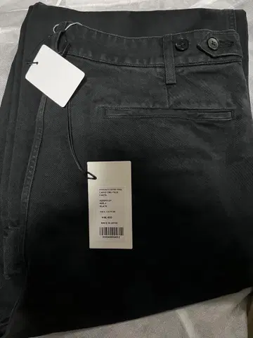 오라리 ProductDyedFinxChinoOneTuckPants