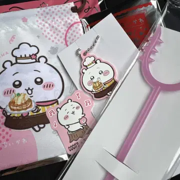 치이카와 코코스 러버 키링 특전 복조리 피크 호일 커터