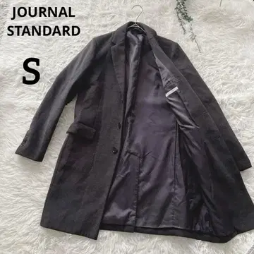 저널 스탠다드 남성용 체스터 코트 자켓 그레이 S