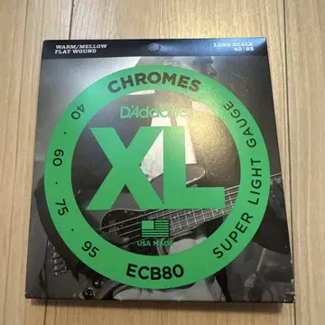 D'Addario ECB80 일렉 베이스 줄