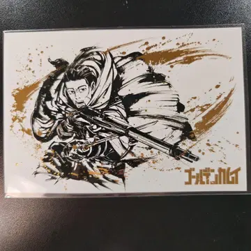 골든 카무이 먹 그림 엽서 오가타