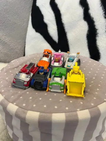 퍼피 구조대 미니카 7대 세트