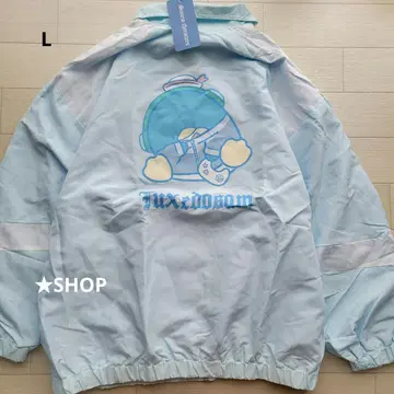 산리오 턱시도샘 게이밍 게임 블루종 점퍼 L