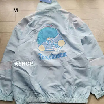 산리오 턱시도샘 게이밍 게임 블루종 점퍼 M