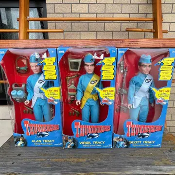 썬더버드 Thunderbird 토킹 액션 피규어 3체 세트