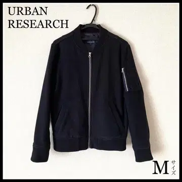 URBAN RESEARCH(어반 리서치) 울 혼방 MA-1 블루종