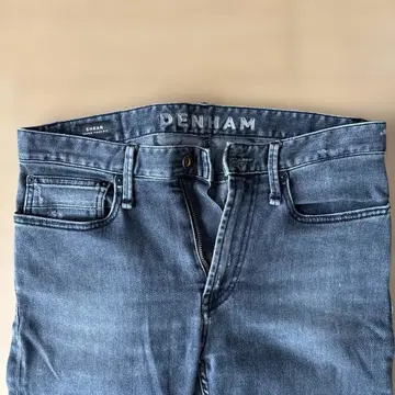 DENHAM 스키니 데님 다크 블루