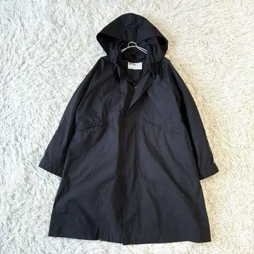 MHL 마가렛호웰 충전솜 다운 라이너 후디드 코트 블랙